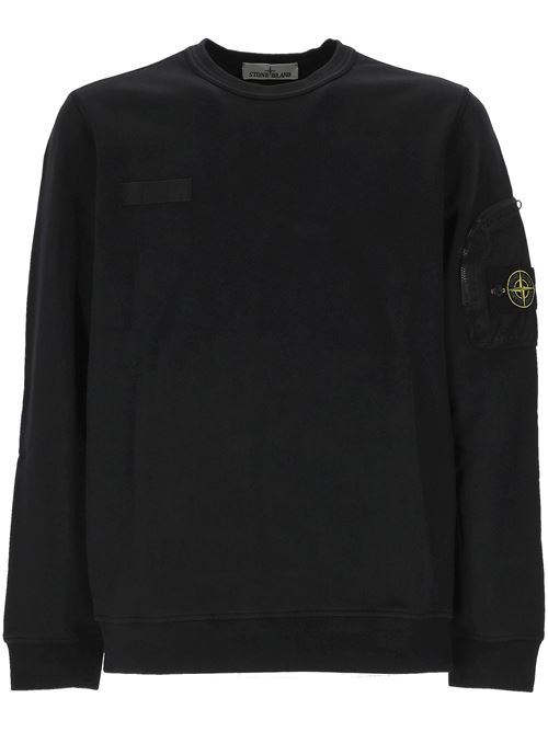 Felpa con applicazione Compass STONE ISLAND | 156100003S0123V0029